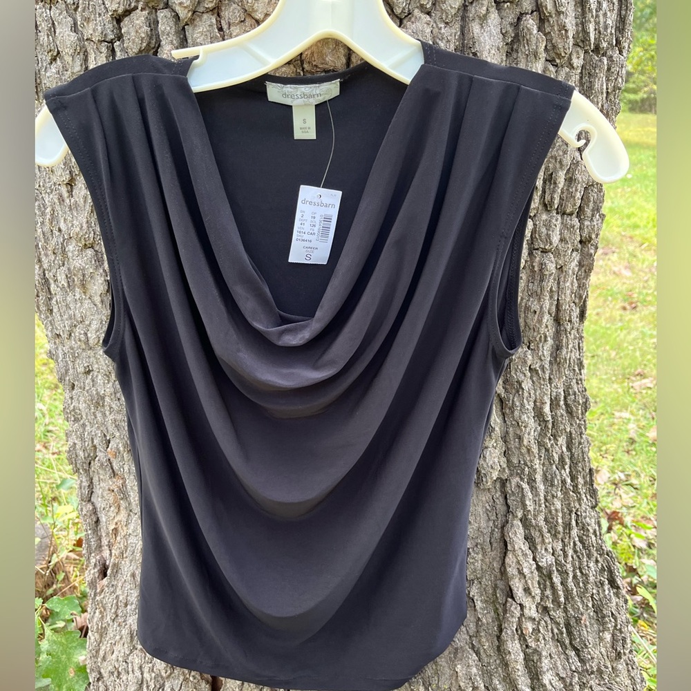 NWT Dressbarn Sleeveless Blouse in size S